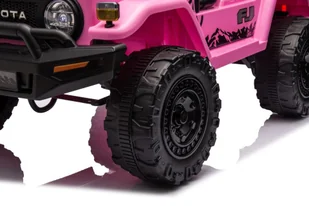 Auto Na Akumulator Toyota FJ Różowe 4x4 - Tory, garaże, parkingi - miniaturka - grafika 8