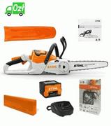 Piły elektryczne - Stihl Pilarka akumulatorowa MSA 60 C-B, z akumulatorem AK 20 i ładowarką AL 101 + KLIN DO DRZEWA - miniaturka - grafika 1