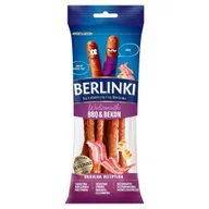 Kiełbasa i wędliny - Berlinki Kabanosy wędzoniutki BBQ & bekon 85 g - miniaturka - grafika 1