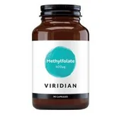 Przeziębienie i grypa - Viridian Metylofolian (kwas foliowy) 400 µg - suplement diety 90 kaps. - miniaturka - grafika 1