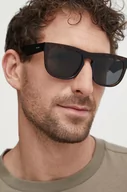 Okulary przeciwsłoneczne - Burberry okulary przeciwsłoneczne męskie kolor brązowy 0BE4431U - miniaturka - grafika 1