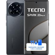 Telefony komórkowe - TECNO SPARK 20 Pro+ 8/256GB Czarny - miniaturka - grafika 1