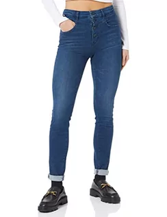Spodnie damskie - BOSS Damskie spodnie jeansowe, Navy412., 25 - grafika 1
