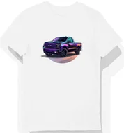 Koszulki męskie - Koszulka męska biała z Grafitową Duszą Silverado XXL - miniaturka - grafika 1