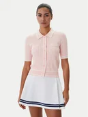 Swetry damskie - Guess Kardigan V6RR02 Z4652 Różowy Regular Fit - miniaturka - grafika 1