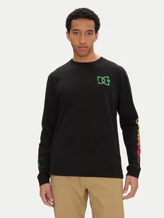 DC Longsleeve ADYZT05474 Czarny Standard Fit - Koszulki męskie - miniaturka - grafika 1