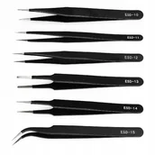 Lutownice - Zestaw 6 precyzyjnych pęset ESD - miniaturka - grafika 1
