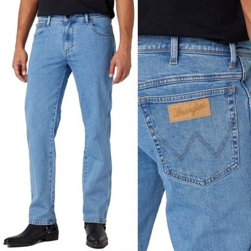 Wrangler Texas Good Shot DżINS klasyczne proste spodnie jeansowe W31 L30