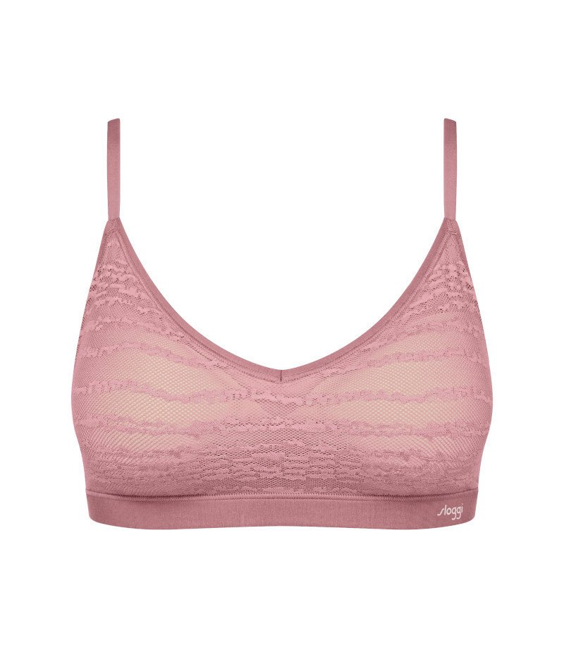 Biustonosz usztywniany push-up bez fiszbin sloggi FREE Evolve PU Lace-S