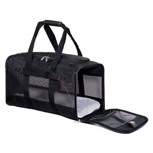 Sherpa® Original Deluxe torba transportowa - Dł. 48 x szer. 30 x wys. 29 cm (Rozm. L, do 10 kg) - Sprzęt podróżny i transportery dla psów - miniaturka - grafika 1