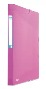 Elba Urban tworzywo sztuczne-Box 240 X 320 MM, szerokość grzbietu 40 MM, zszywa 10er Pack z 5 kolory sortowane, różowy 400104374 - Teczki i skoroszyty - miniaturka - grafika 1
