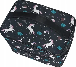 Kosmetyczka Kuferek Damski Organizer Podróżny Saszetka na kosmetyki Unicorn - Kosmetyczki, organizery i kuferki - miniaturka - grafika 1