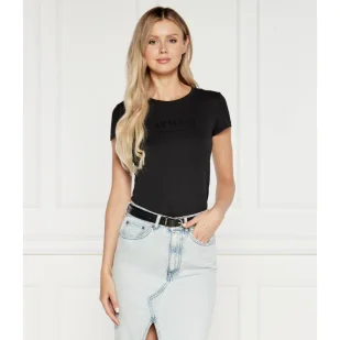 Armani Exchange T-shirt | Slim Fit - Koszulki i topy damskie - miniaturka - grafika 1
