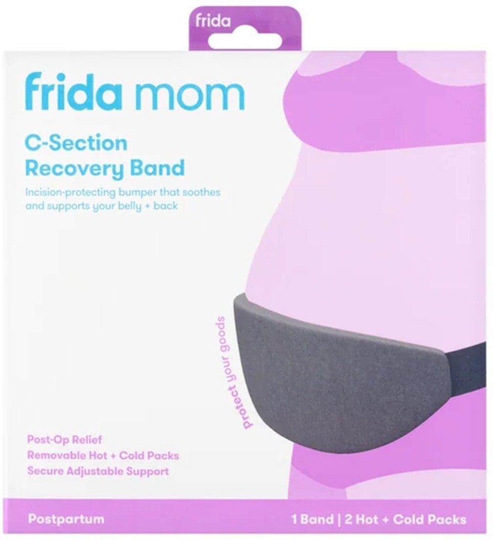 Carriwell FRIDA_Frida Mom ochronny pas brzuszny ochronny z żelowymi wkładkami po cesarskim cięciu 1szt.