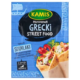Kamis Przyprawa Grecki Street Food 15g - Przyprawy i zioła sypkie - miniaturka - grafika 1