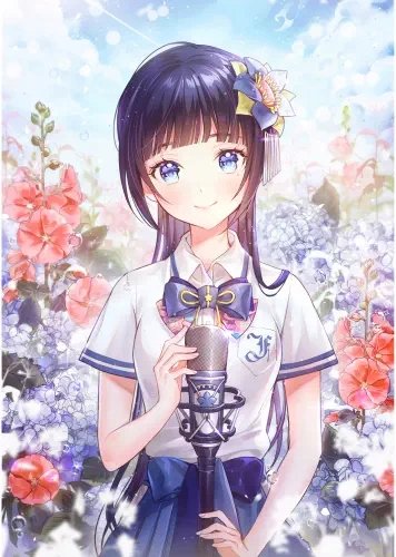 Plakat Anime Manga Aoi Ch AOIC_002 A3 (custom)