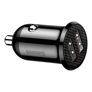 Baseus Grain Pro ładowarka samochodowa 2x USB 4,8 A czarny (CCALLP-01) - Ładowarki samochodowe - miniaturka - grafika 3