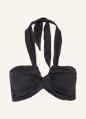 Stroje kąpielowe - Seafolly Góra Od Bikini Bandeau Seafolly Collective schwarz - miniaturka - grafika 1