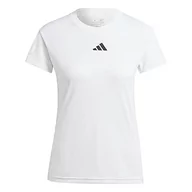 Koszulki i topy damskie - adidas Damska koszulka (Short Sleeve) Freelift Tee, White, HS1661, XL - miniaturka - grafika 1