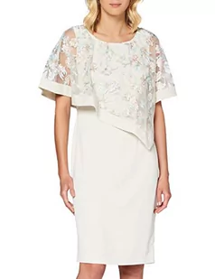 Gina Bacconi Damska sukienka Halsey Mother of The Bride, Turkus/różowy, 38 - Sukienki - miniaturka - grafika 1