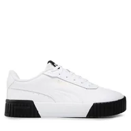 Sneakersy damskie - Sneakersy Puma Carina 2.0 385849 04 Biały - miniaturka - grafika 1