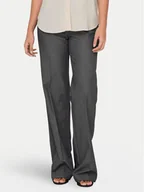 Spodnie damskie - ONLY Spodnie materiałowe Kayle 15324532 Szary Straight Fit - miniaturka - grafika 1