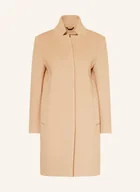 Płaszcze damskie - Icons Cinzia Rocca Płaszcz Wełniany beige - miniaturka - grafika 1