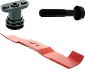 Akcesoria do kos i kosiarek - NAC Zestaw: nóż zbierający + adapter noża + śruba montażowa do NAC serii LP46, LS46 i S461 - miniaturka - grafika 1