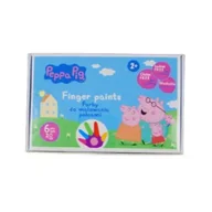 Farby i media malarskie - Farby do malowania palcami Świnka Peppa 6kol ASTRA - miniaturka - grafika 1