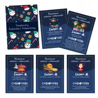 Ozdoby bożonarodzeniowe - Kalendarz Adwentowy Zadania i Ciekawostki 34 karty - miniaturka - grafika 1