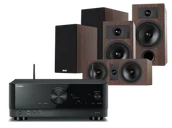 Kino domowe - Yamaha RX-V4A (czarny) + Tesi 3 + 2 + 7 (mokka) - miniaturka - grafika 1