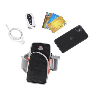 Armband do biegania opaska na ramię sportowe etui na telefon jasnoniebieski - Etui i futerały do telefonów - miniaturka - grafika 3