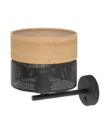 Lampy ścienne - Kinkiet ścienny Nicole (6539), do salonu, loft, boho - miniaturka - grafika 1