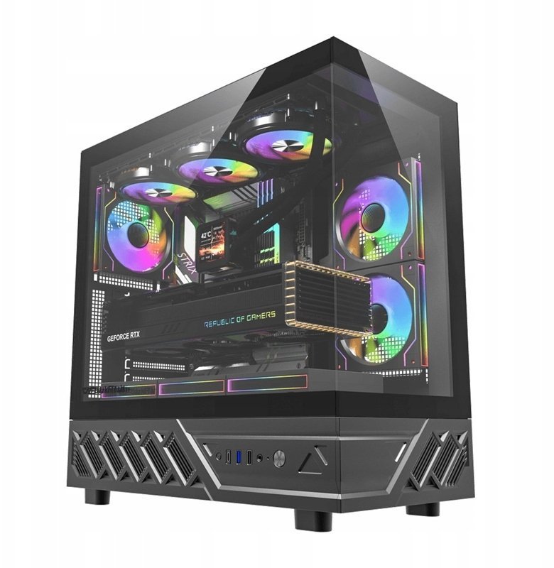 Obudowa Darkflash Obudowa komputerowa DarkFlash DS950 czarna DS950 BLK NoF
