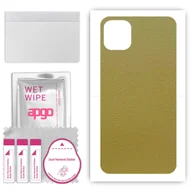 Folie ochronne do telefonów - Folia naklejka skórka strukturalna na TYŁ do Apple iPhone 11 Pro Max - Skóra Oliwkowa - apgo SKINS - miniaturka - grafika 1