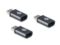Adaptery i przejściówki - Conceptronic DONN05G zmieniacz płci / kabli USB 2.0 Type-C USB 2.0 Micro Czarny - miniaturka - grafika 1