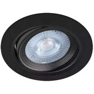 Ideus MONI LED C 5W 3000K BLACK 3709 lampa podtynkowa wpuszczana czarna - Lampy sufitowe - miniaturka - grafika 1