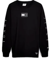 Koszulki męskie - Męska Bluza Tommy Hilfiger Długi Rękaw DM0DM12554BDS r.M - miniaturka - grafika 1