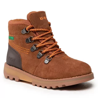 Botki męskie - Kickers Trzewiki Kicknature 878760-10 S Marron Orange 91 - grafika 1