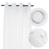 Firany - Firana Dekoracyjna Ivy 200 x 250 Przelotka Woal 01 - miniaturka - grafika 1