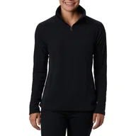 Bluzy damskie - Damski Polar COLUMBIA GLACIAL IV PRINT 1/2 ZIP 1802161015 – Czarny - miniaturka - grafika 1