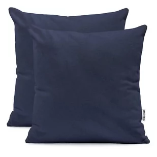 Poszewka na poduszkę DECOKING Amber, granatowy, 50x50 cm, 2 szt. - Poszewki na poduszki - miniaturka - grafika 1