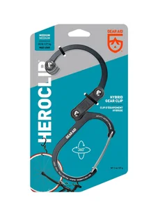 Karabińczyk Gear Aid Heroclip Medium - shade of grey - Multitools - miniaturka - grafika 5