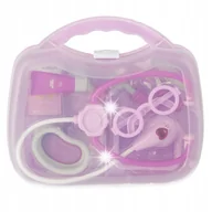 Zabawy w naśladowanie dorosłych - ZESTAW LEKARSKI MAŁY LEKARZ DOKTOR DLA DZIECI WALIZKA - miniaturka - grafika 1