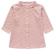 Sukienki - Noppies Baby Baby-Mädchen Girls Dress Leeds Long Sleeve Allover Print sukienka dziecięca, Misty Rose-P482, 80 - miniaturka - grafika 1