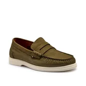 Półbuty męskie - Tommy Hilfiger Skórzane loafersy NUBUCK - miniaturka - grafika 1