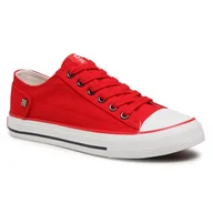 Trampki damskie - Big Star Trampki DD274339 Red - miniaturka - grafika 1
