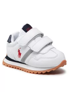 Buty dla chłopców - Ralph Lauren Polo Sneakersy Weymouth Ez RF103559 Biały - grafika 1