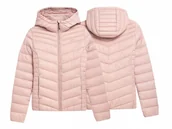 Kurtki damskie - 4F KURTKA DAMSKA PUCHOWA Z KAPTUREM PIKOWANA - miniaturka - grafika 1