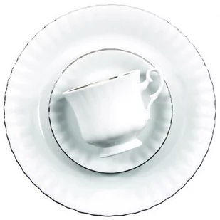 Garnitur do kawy dla 12 osób 39 ele. Iwona Platynowa Linia B357 - Serwisy do kawy i herbaty - miniaturka - grafika 1